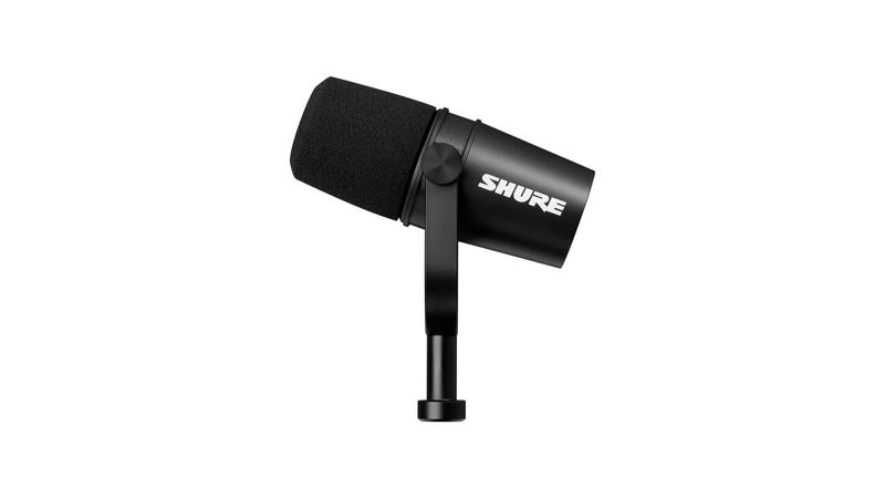 MICROFONE SHURE MV7X PODCAST XLR