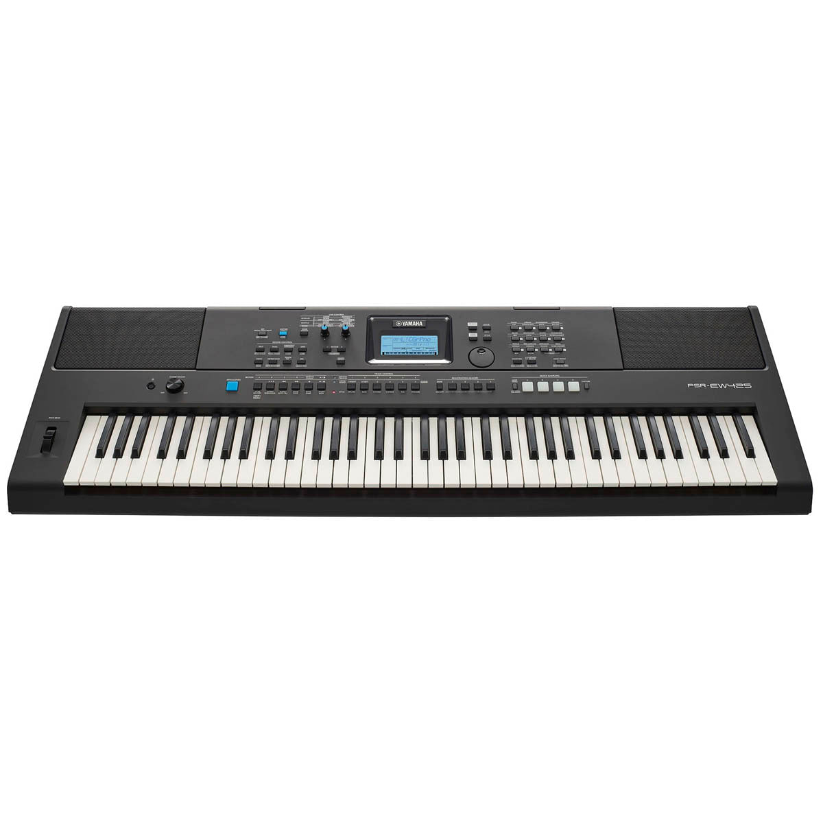 Teclado Yamaha Arranjador Psr Ew425 + Capa + Suporte + Pedal +