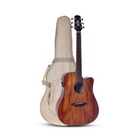 Violão Seizi Supreme Folk Kaiju Mirai Cutaway Eletroacústico Mahogany Satin