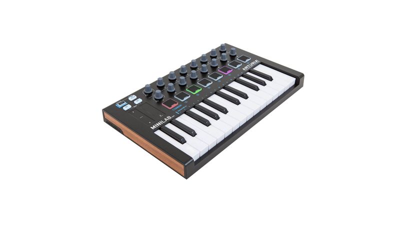 Controlador Midi Arturia Minilab Mkii 25 Teclas Black