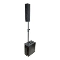 Caixa Ativa Leacs System Pack 700W 4 Rms Ohms 1 Preta