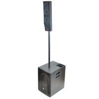 Caixa Passiva Leacs System Pack 1000 W Rms Preta