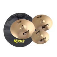 Kit Prato Krest Hxset2 Hx Series 13Hh/16Cr/20Ri C/ Bag Simples