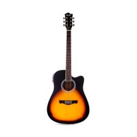Violão Memphis Mw-20Eq Eletroacústico Aço Drop Sunburst Satin By Tagima