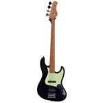 Contra-baixo-Tagima-Woodstock-Jazz-Bass-TW-73-Preto-com-Escudo-Mint-Green--8r