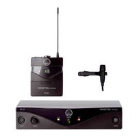 Microfone Akg Perseption Lapela Presenter Set A Sem Fio