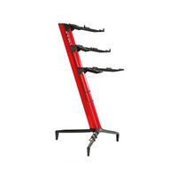 Estante Teclado Stay 1300/03 Alúminio Vermelho