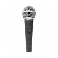 Microfone Profissional Com Fio Leson Ls58 Cardióide Cinza