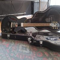 Guitarra Epiphone Es335 Dot Semi Acústica Preta Com Case Usado