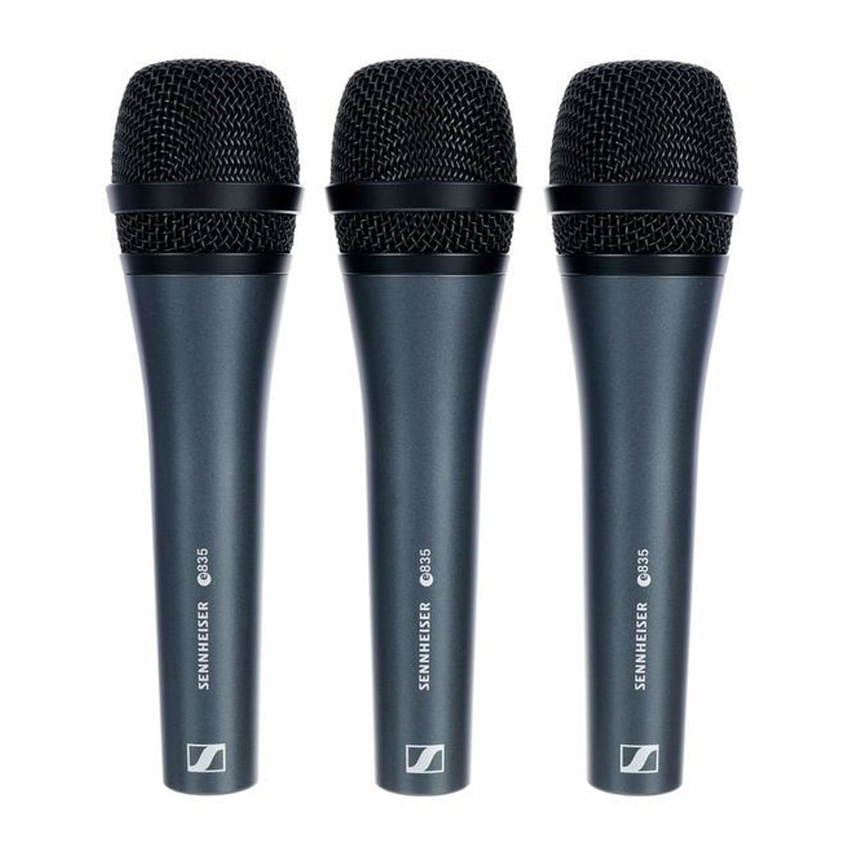 KIT MICROFONE SENNHEISER E835 3 PACK