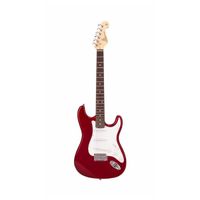 Guitarra Sx Ed1 St 3 Capt Simples Car Candy Apple Red Com Bag
