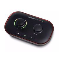 Interface De Audio Focusrite Vocaster One Para Podcast