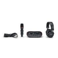 Interface De Audio Vocaster One Studio Kit Para Podcast