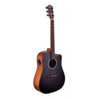 Violão Tagima Aço Eq Metropolis Dreadnought Cutaway Bkop