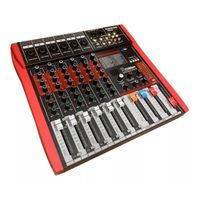 Mesa De Som Soundvoice Mr802 Rubi