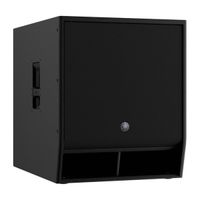Subwoofer Ativo Yamaha Dxs18Xlf De 18 E 1600W