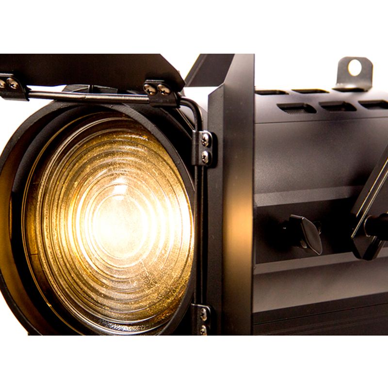 REFLETOR-GOBOS-Fresnel-COB-LED-150W-3200K-CRI-96--DMX