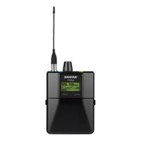 Receptor Bodypack Shure P9Ra-G6 Para Psm 900 Sem Fio