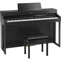 Piano Digital Roland Hp702Ch Incluso Suporte Hsh704/2Ch E Banqueta Bnc-05 Bk2