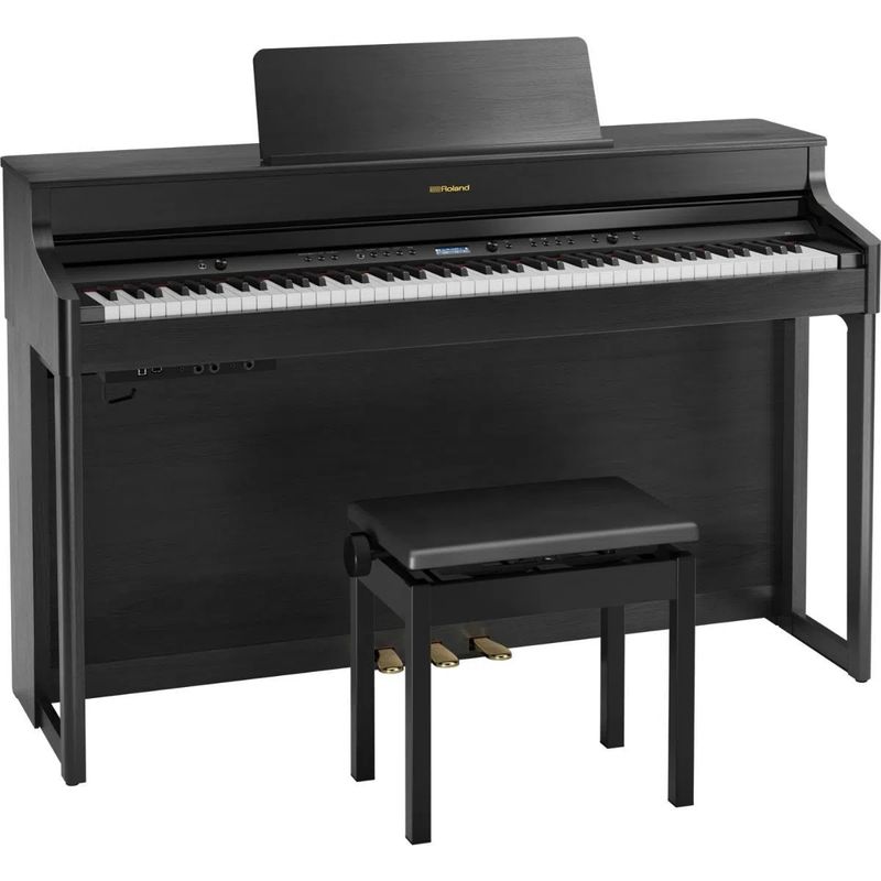Piano-Digital-Com-Banco-BNC05-e-Suporte-KSH704-HP-702-CH---Roland
