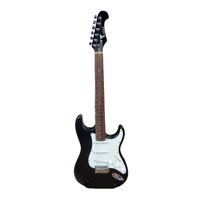 Guitarra Eagle Stratocaster Sts001 Bk Usado