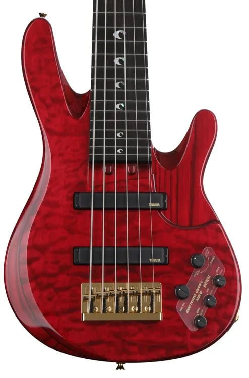 Baixo Yamaha Trbjp2 John Patitucci 6C Ativo Dark Red
