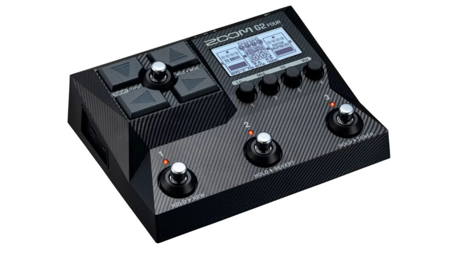 VIA PS-4 ギターエフェクター PEDALEIRA ZOOM G2 FOUR C MODULO DE EFEITOS P GUITARRA