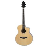 Violao Tagima Collection Hampton Jumbo Folk Solid Spruce Natural