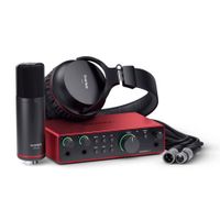 Kit Interface Focusrite Scarlett 2I2 Studio 4 Geracao