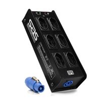 Regua Santo Angelo Mod Rp6 Para Palco 6 Tomadas Preto