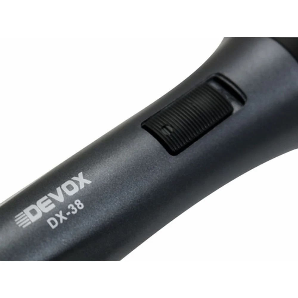 MICROFONE DEVOX DX-38 DINAMICO CARDIOIDE