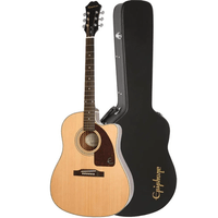 Violao Epiphone Aj210Ce Eletrico Aco Natural C/Case