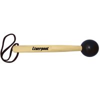 Maçaneta Para Bumbo Mc49 Liverpool Madeira 345Mm-Preta