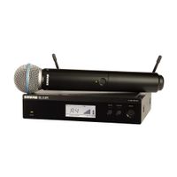 Microfone Shure Blx 24RBR/ Beta 58-J10