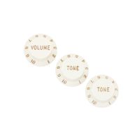 Kit Knobs Fender Plastic Push-on Control Para Stratocaster 3 Peças 0056254049