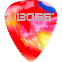 Pack com 12 Palhetas Heavy de Celulose BOSS BPK-12-BH