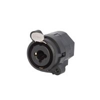Conector Combo Wireconex WC 330 XLR Femea Painel 3 Polos + TRS