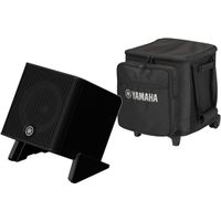 Kit Yamaha Stagepas 200 + Case STP200 + Bateria BTR-STP200