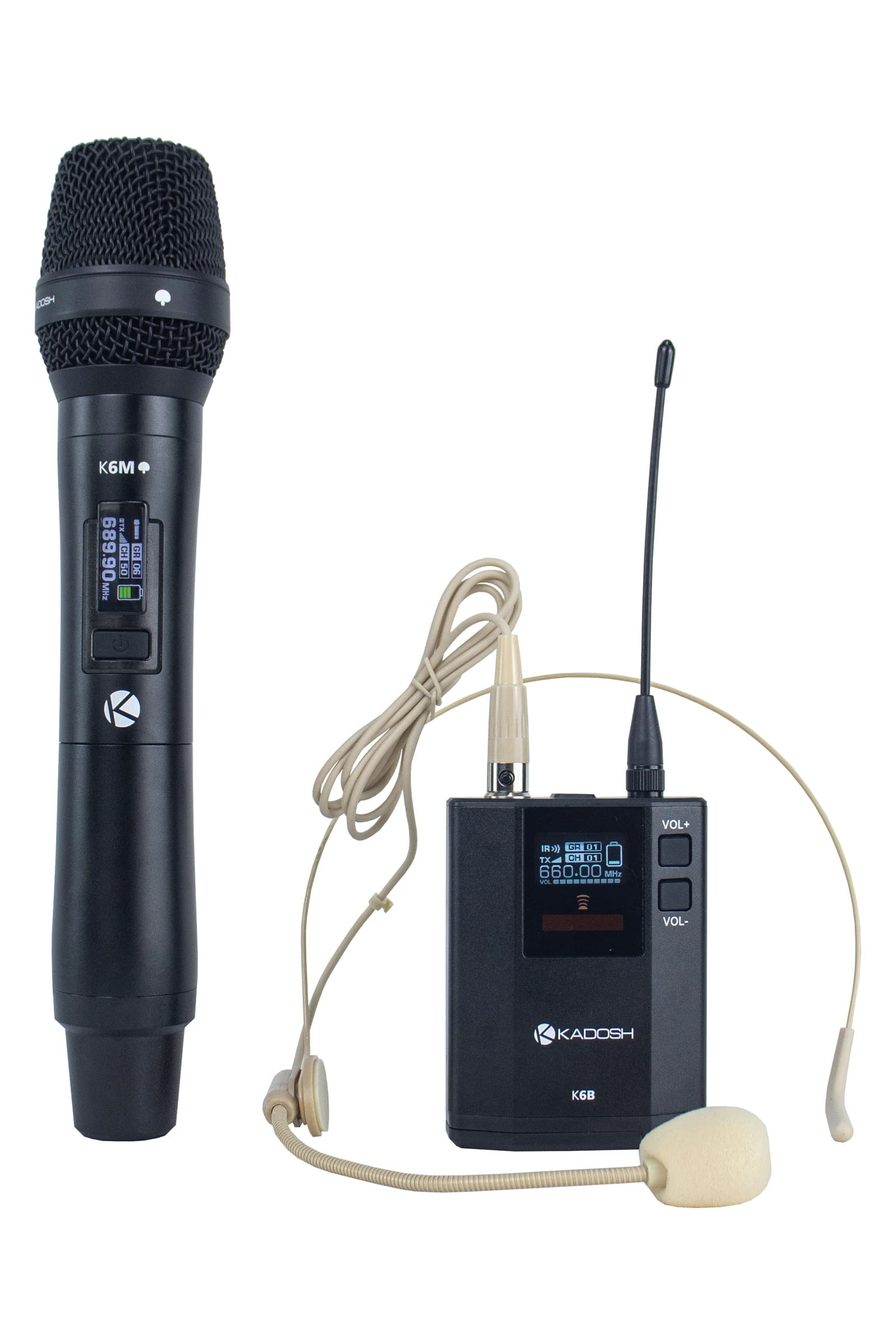 ゆうK Microfone Kadosh K 622C Sem Fio