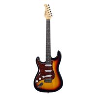 Guitarra Seizi Vintage Shinobi SSS Sunburst Canhoto