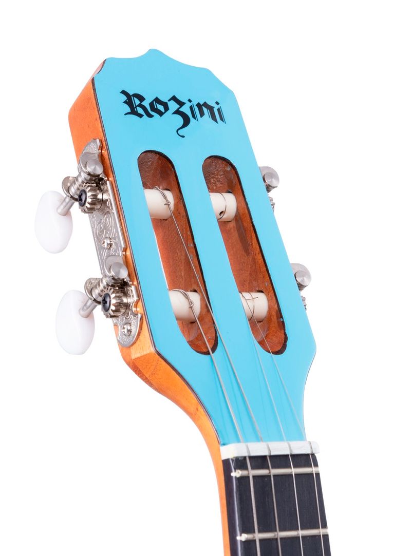 Banjo-Rozini-Color-Azul-RJ11-Headstock