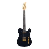 Guitarra Seizi Vintage Saitama TL All Black Gold