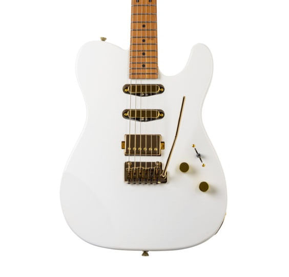 Guitarra Seizi Katana Sakura HSS RM Pearl White Gold
