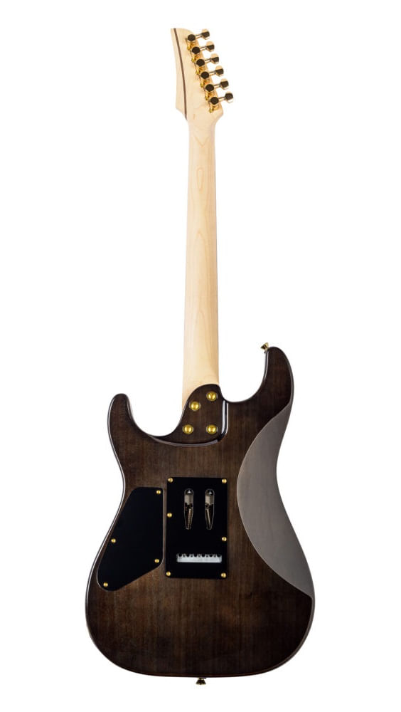 Guitarra Seizi Katana Hashira RW Black Onyx Gold