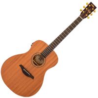 Violão VIntage VE300MH Eletro-Acustico Folk Mahogany