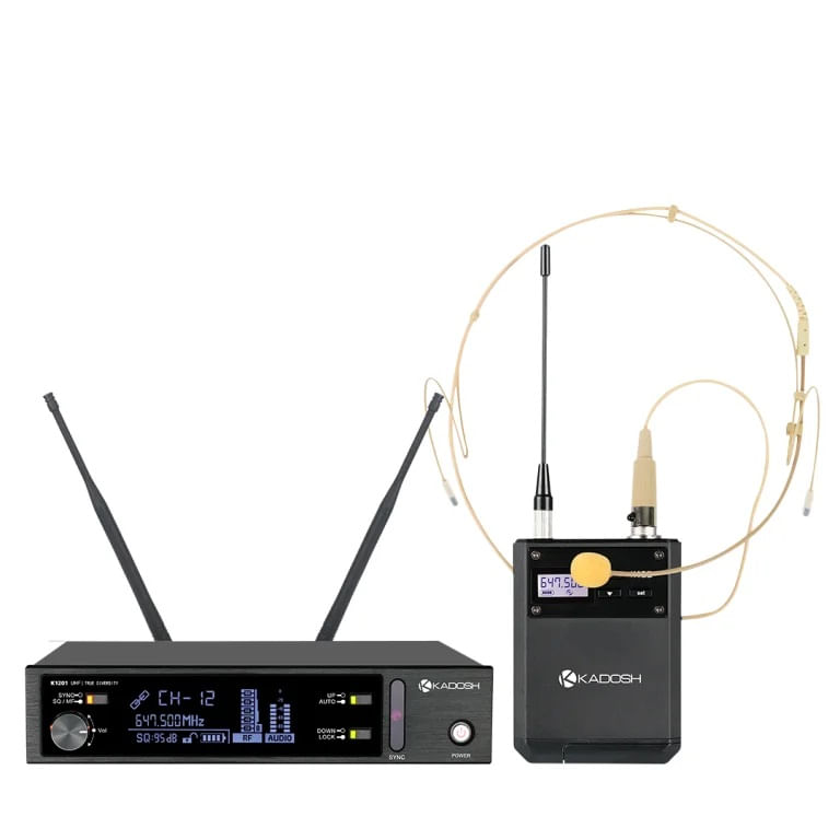 Microfone Kadosh K1201H Sem fio