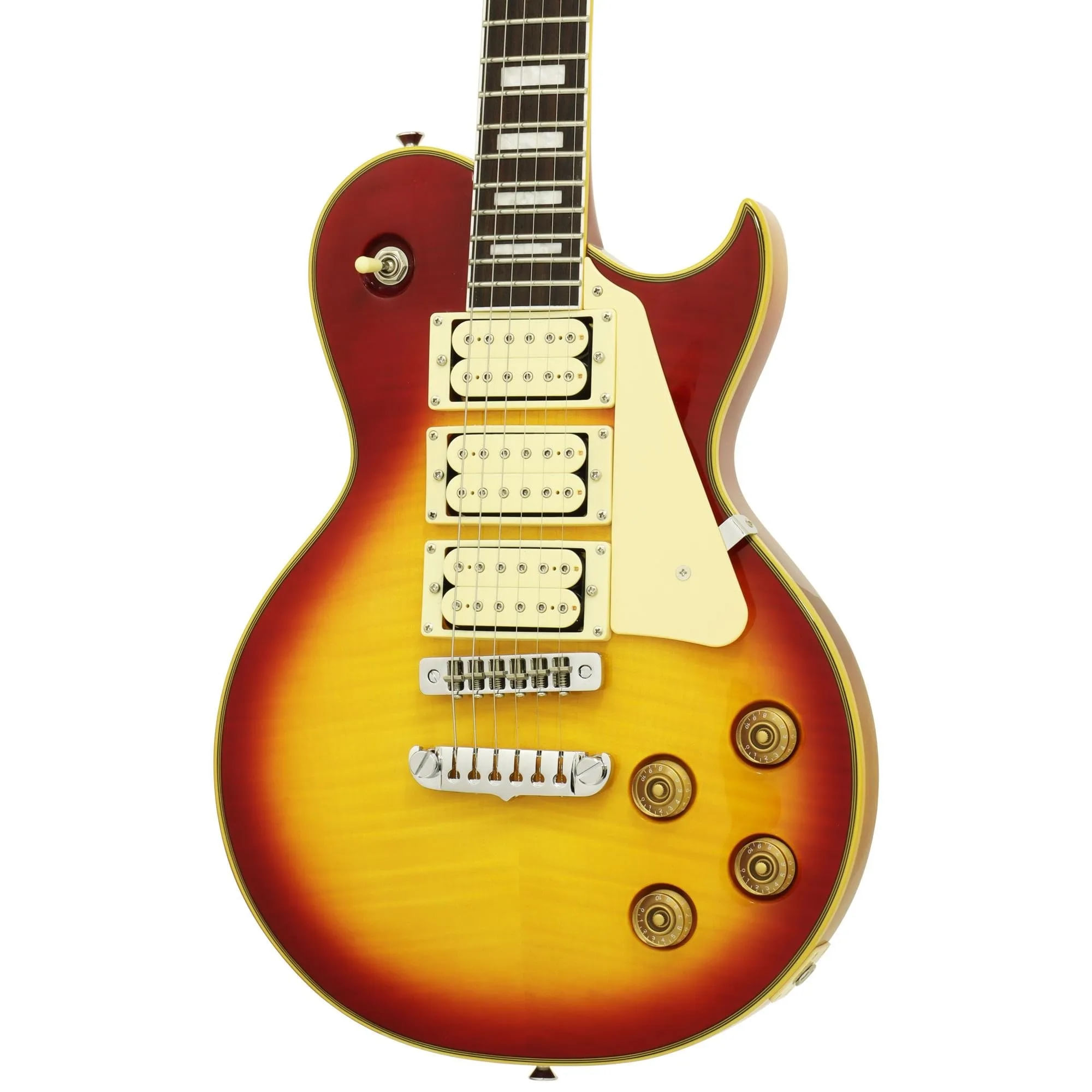 Guitarra Aria Pro II PE 590AF Aged Cherry Sunburst
