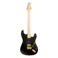 Guitarra Seizi Vintage Budokan HSS Black Gold