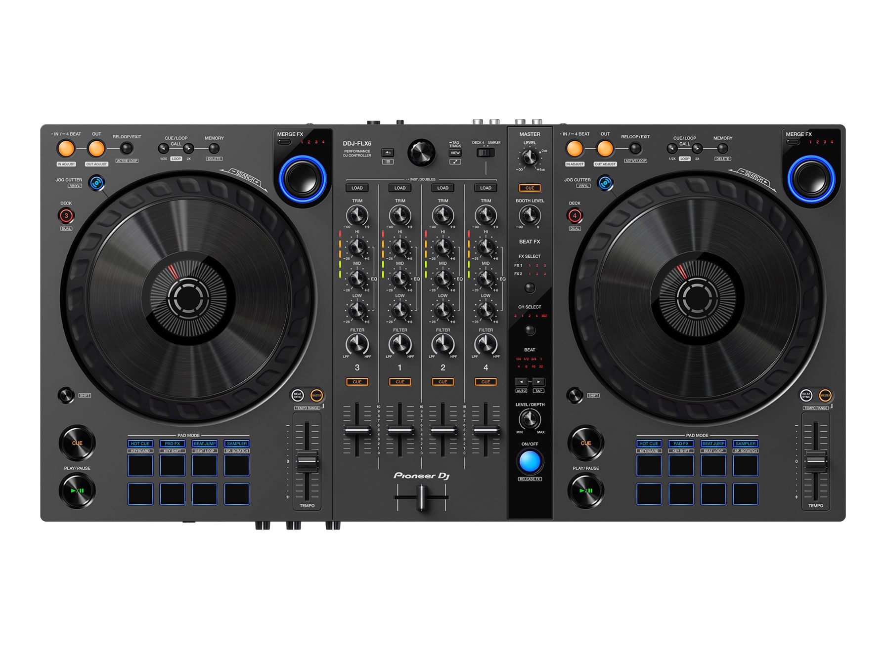 Controladora Pioneer DJ DDJ FLX6 GT