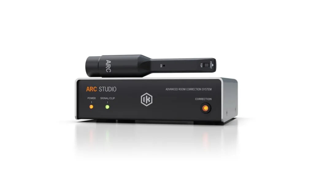 Processador Arc Studio IK Multimedia Para Monitores com Microfone RTA